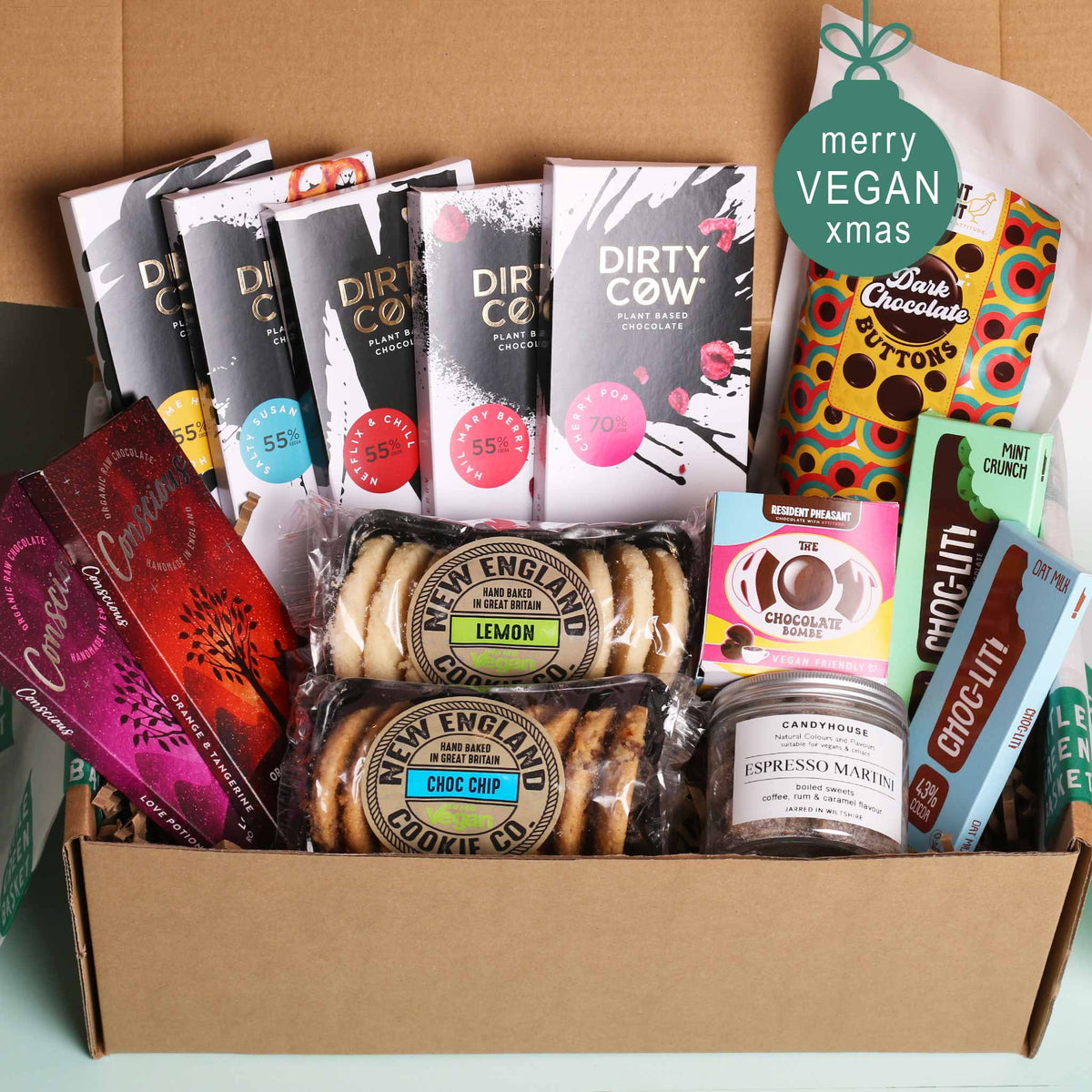 Ultimate Vegan Treat Box - Indulgent Plant Based Chocolate Gift Hamper ...